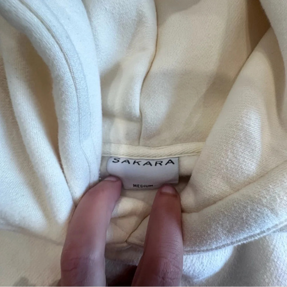 Women's White Hoodie - Picture 7 of 11